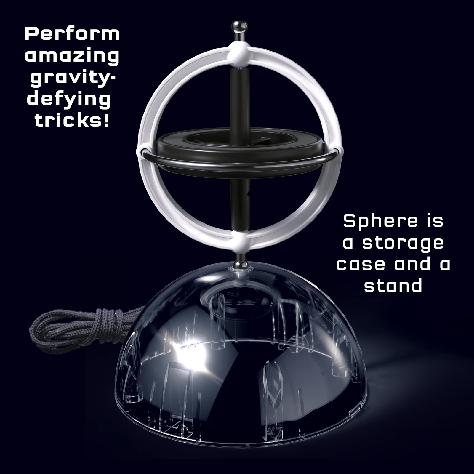30 Inch Gyroscope Toy Physics Experiment Kit for Motion Forces and Gravity