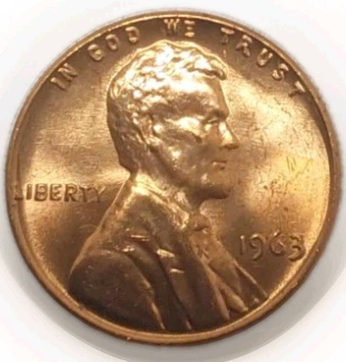 1963 Lincoln Memorial Red Cent Gem BU Custom Capsule Free Shipping