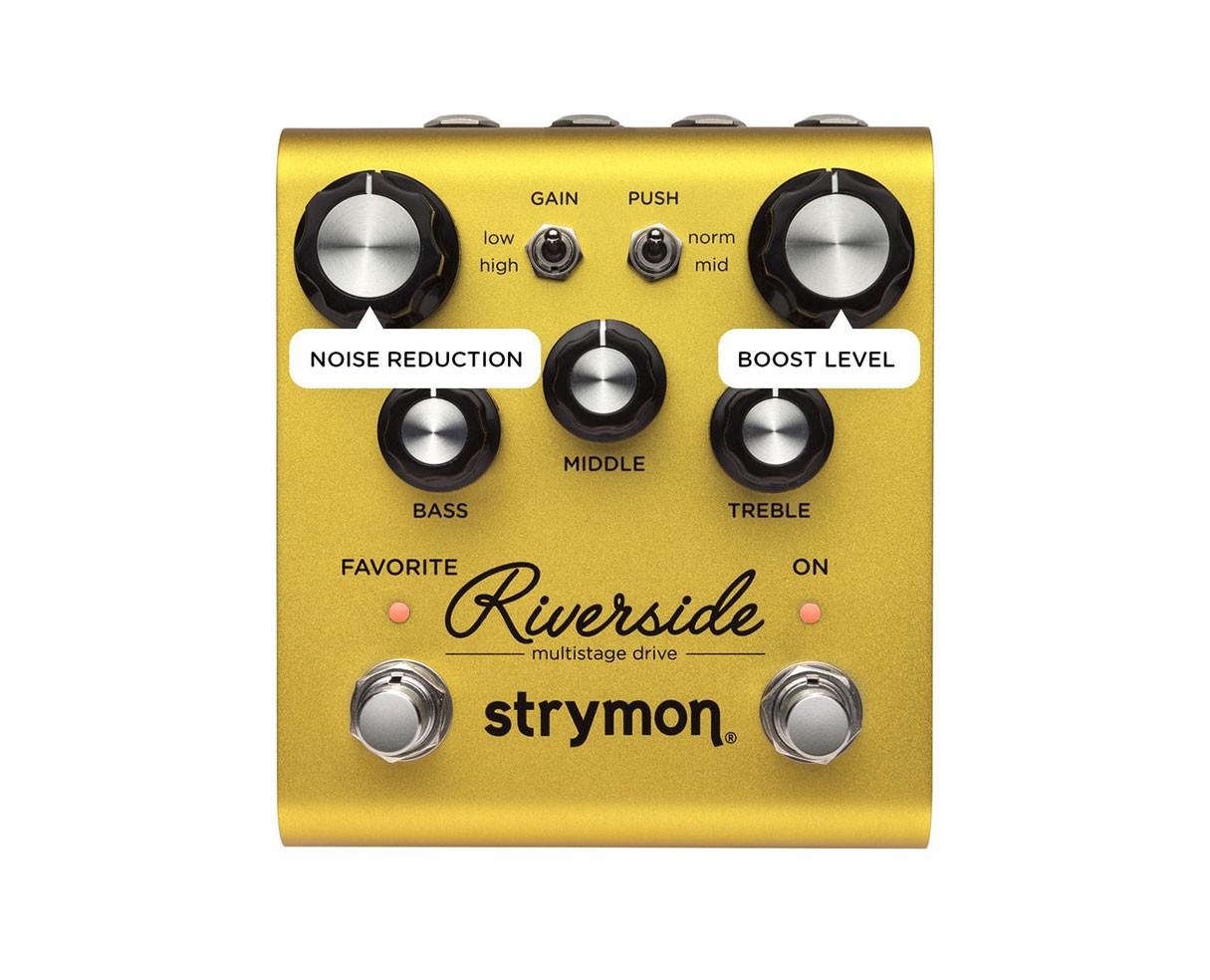 Strymon Riverside Multi-Stage Overdrive Effect Pedal