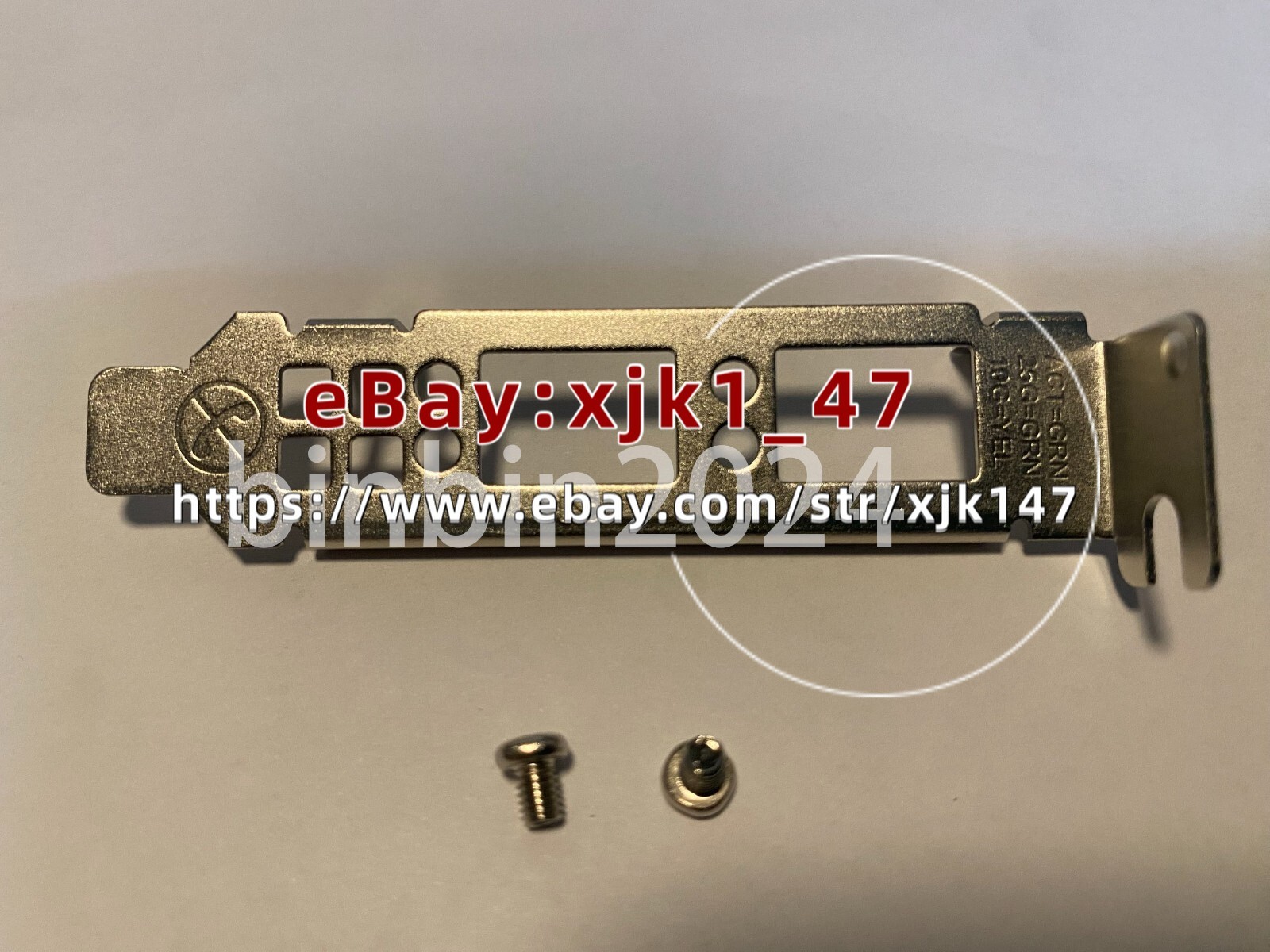 Low profile Bracket for Broadcom 57414 57412 BCM57412 BCM57414 A4142CC CN20KJ