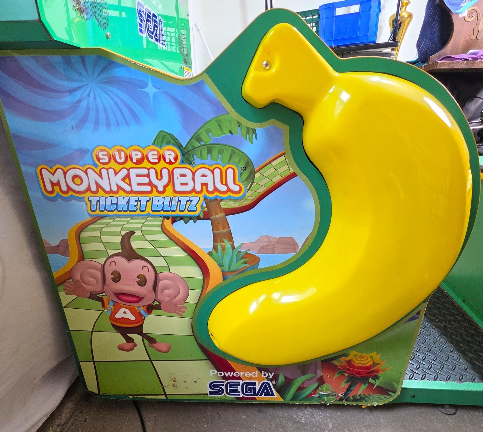 Super Monkey Ball Ticket Blitz Arcade Machine - VERY RARE