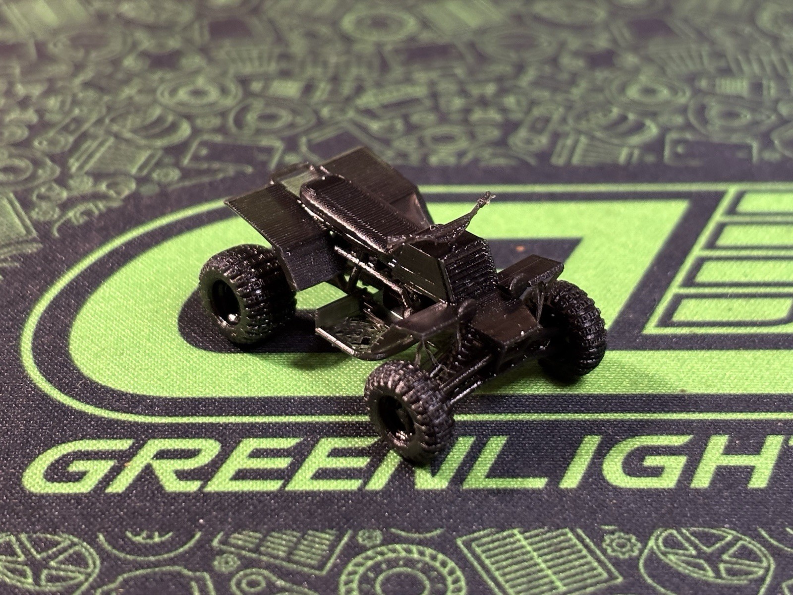 1/64 3D Printed Four Wheeler Farm Diecast Diorama Greenlight/m2