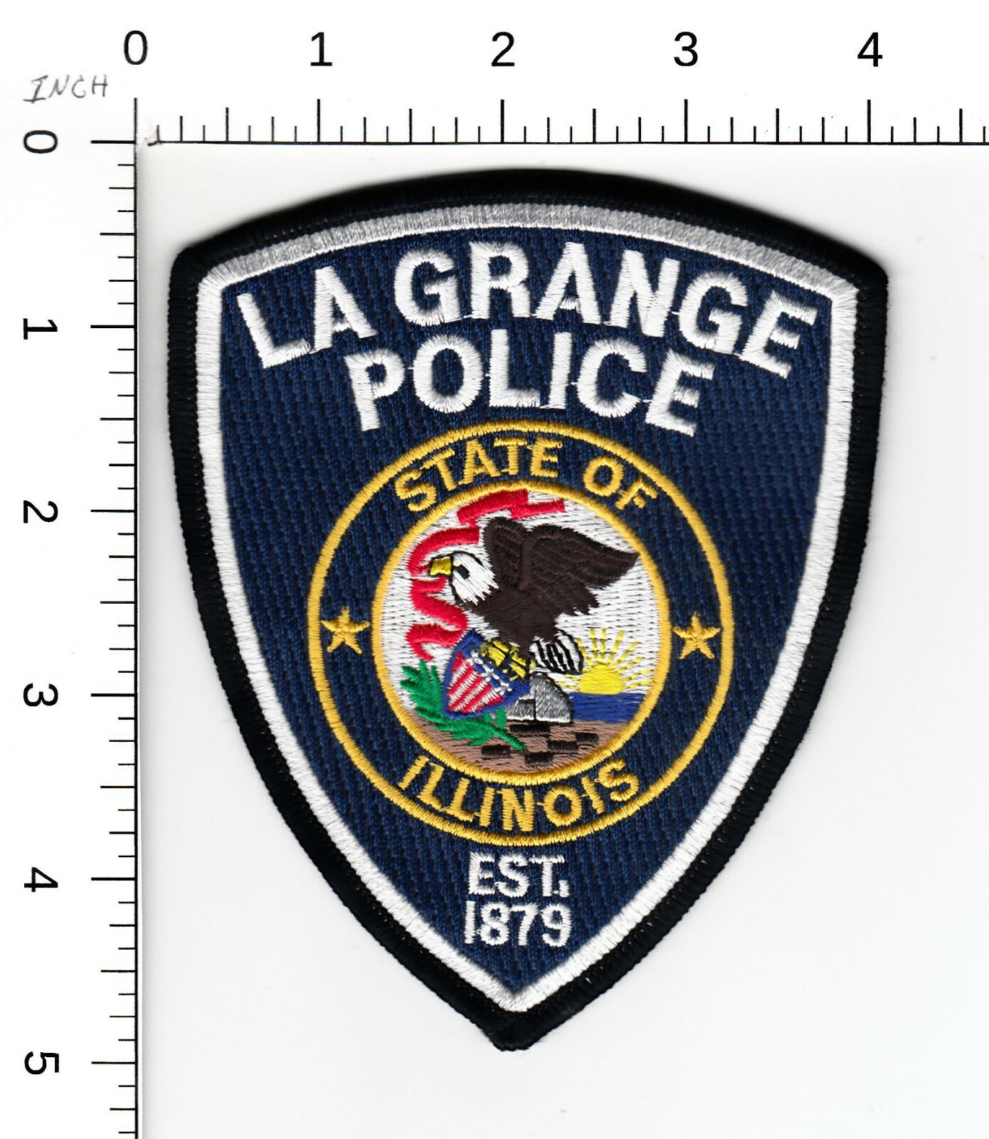 LA GRANGE POLICE (( PATROL COLOR VERSION )) COLLECTIBLE PATCH ILLINOIS