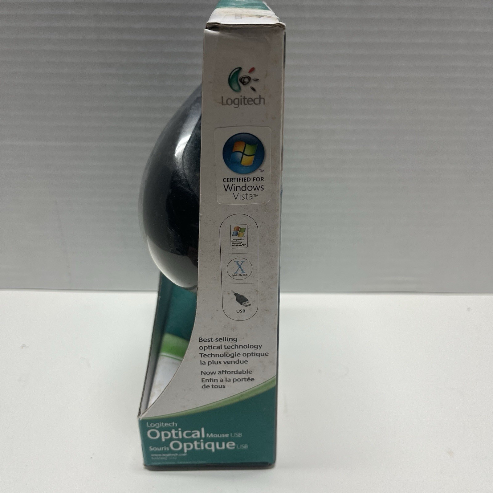 Logitech wired Optical Mouse - Sealed