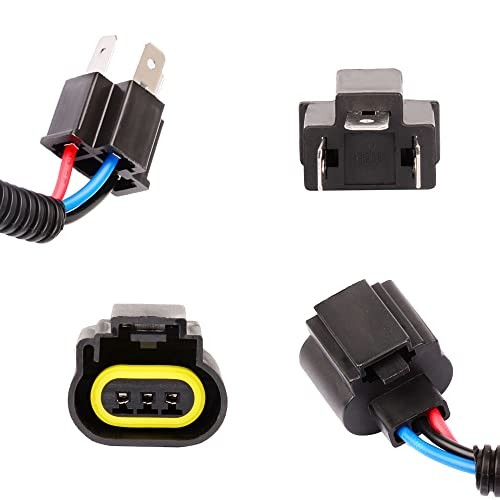 9003 H4 Male to H13 9008 Female Socket Connector Adapter Pigtail Wiring