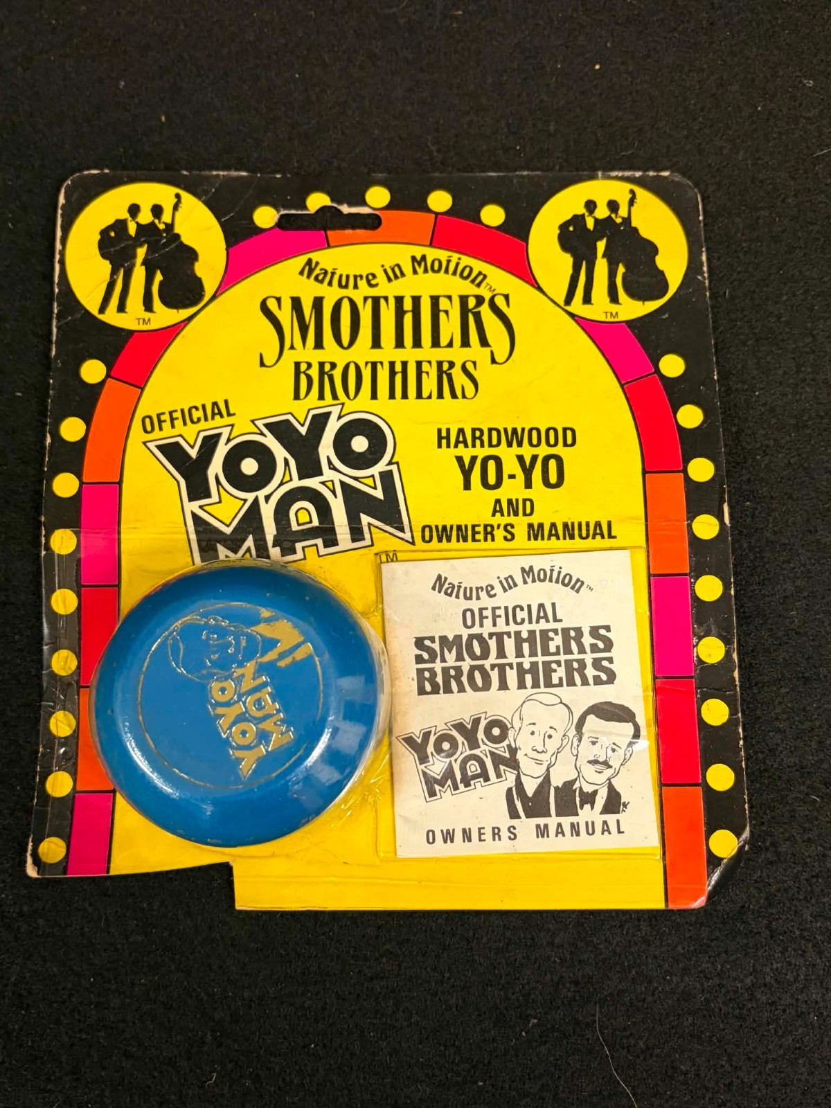 VINTAGE NATURE IN MOTION SMOTHERS BROTHERS OFFICIAL YO YO MAN NEW
