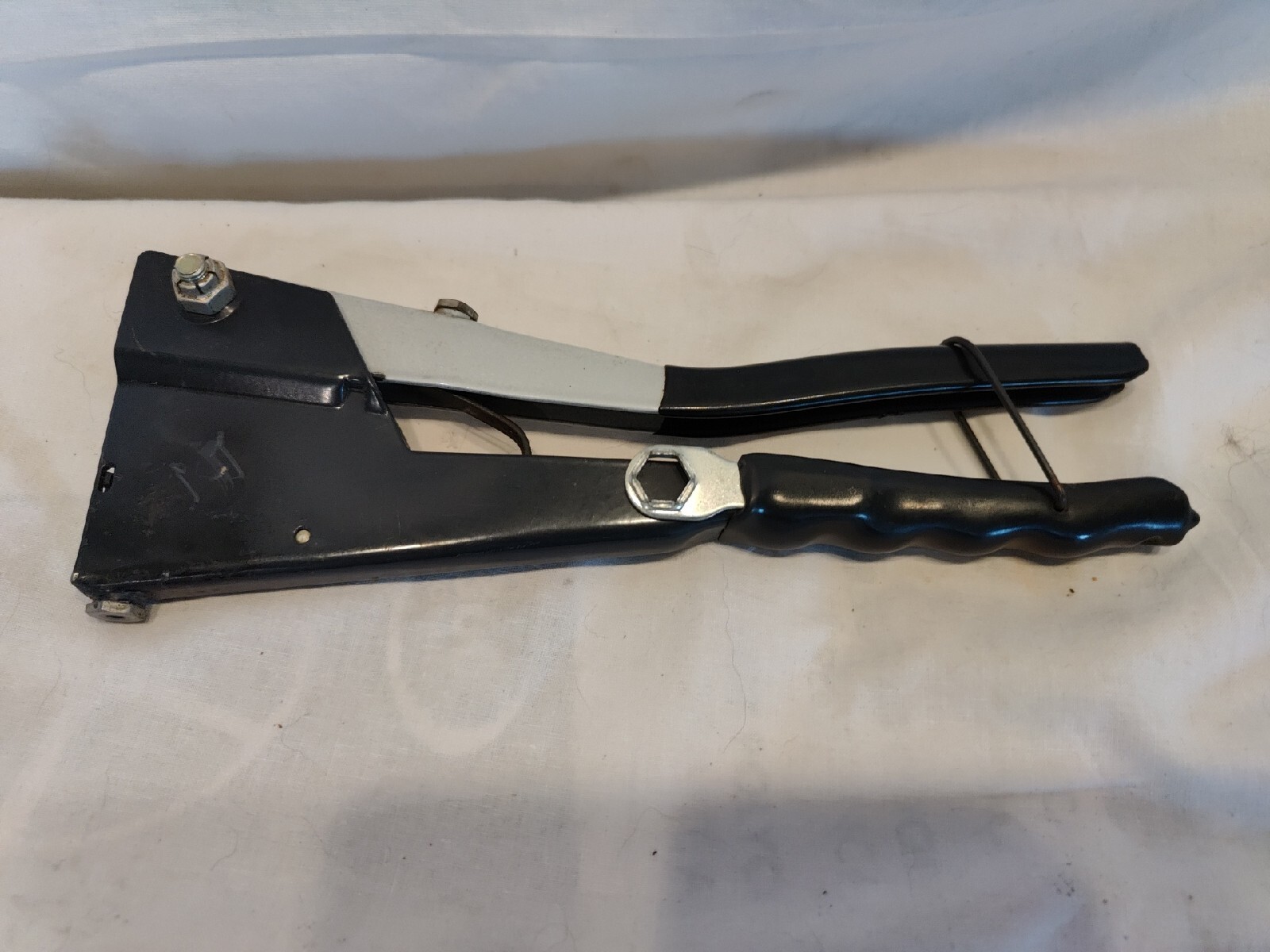 Good Working Vintage True Value Master Mechanic Rivet Gun Pop Riveter FREE S/H