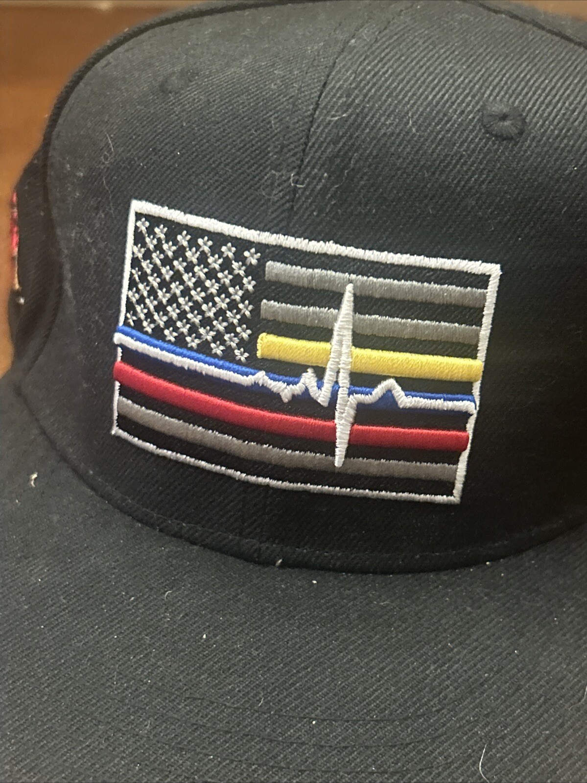 Rockford Ice Hogs Minor League Hockey Exclusive FIRST RESPONDERS Hat Snapback