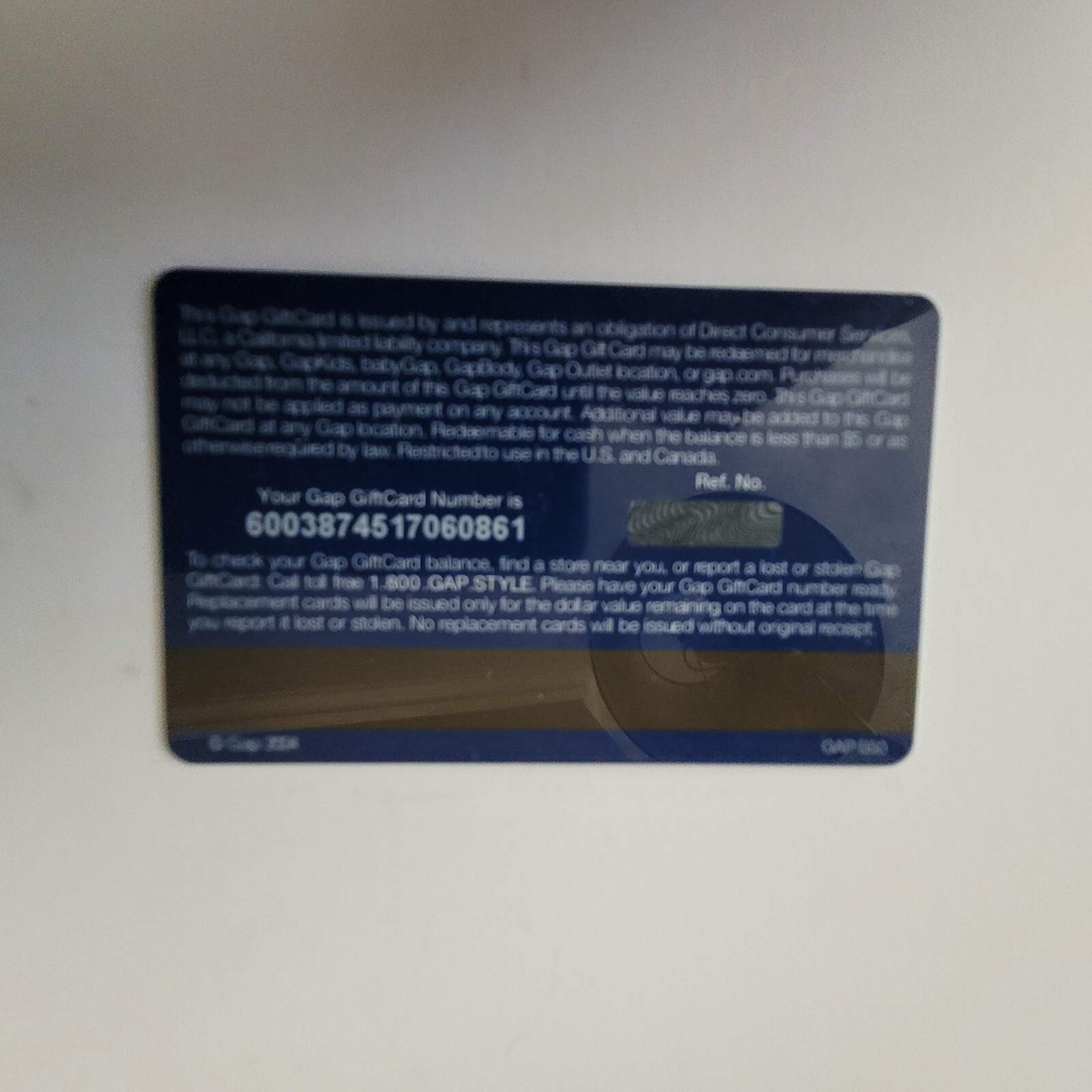Gap Collectible Gift Card