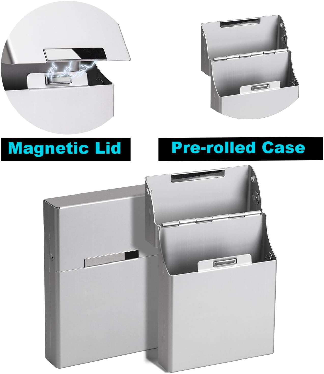 Electric Cone Rolling Machine Set with Manual Herb Grinder and Pre-Roll Holder