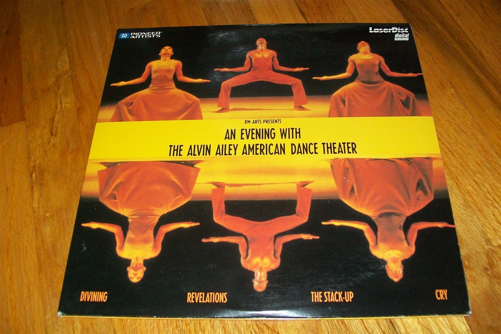 AN EVENING WITH THE ALVIN AILEY AMERICAN DANCE THEATER 2-Laserdisc LD SET RARE