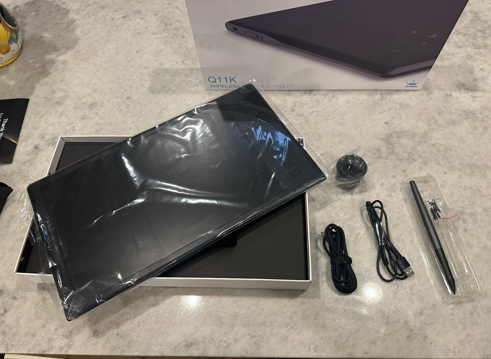 Huion Inspiroy Q11K Wireless Graphic Drawing Tablet, No Wireless USB Adapter