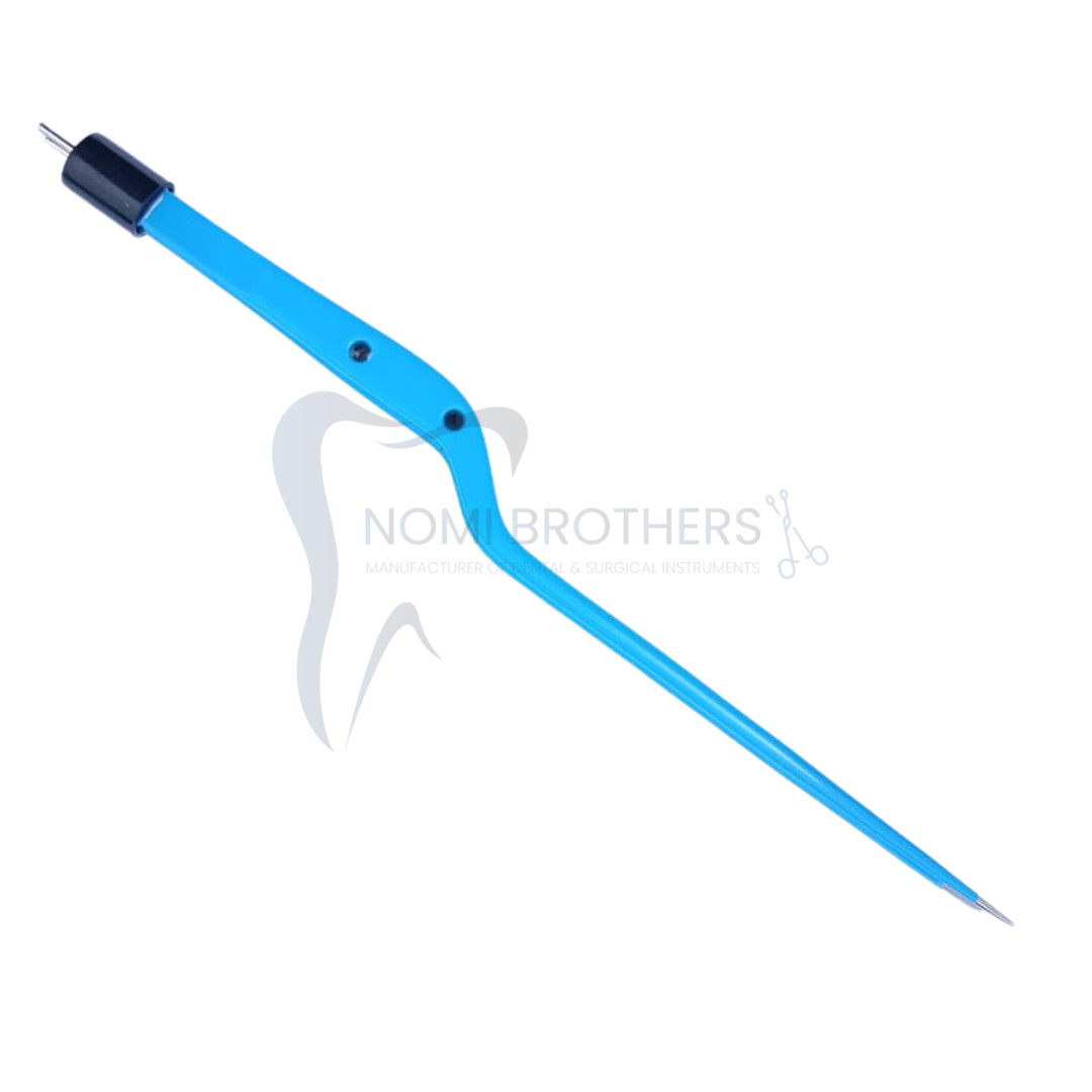 24cm Non Stick Bipolar Bayonet Forceps Hardy Fine Tip Electro Surgical Instrumen