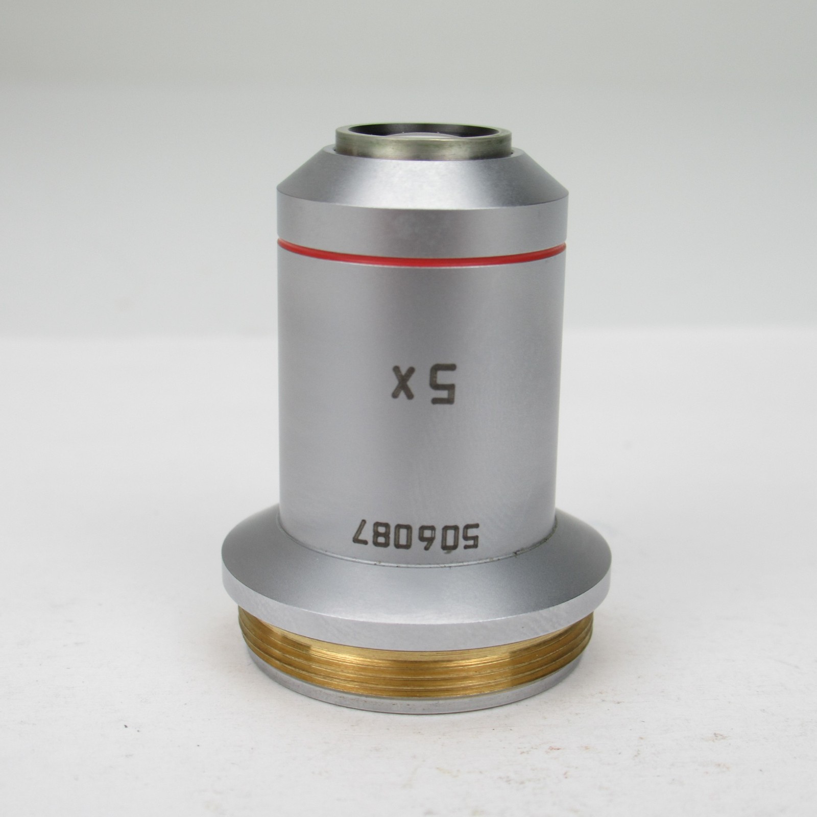 LEICA N PLAN 5X/0.12 INFINITY CORRECTED MICROSCOPE OBJECTIVE LENS M25 - 506087