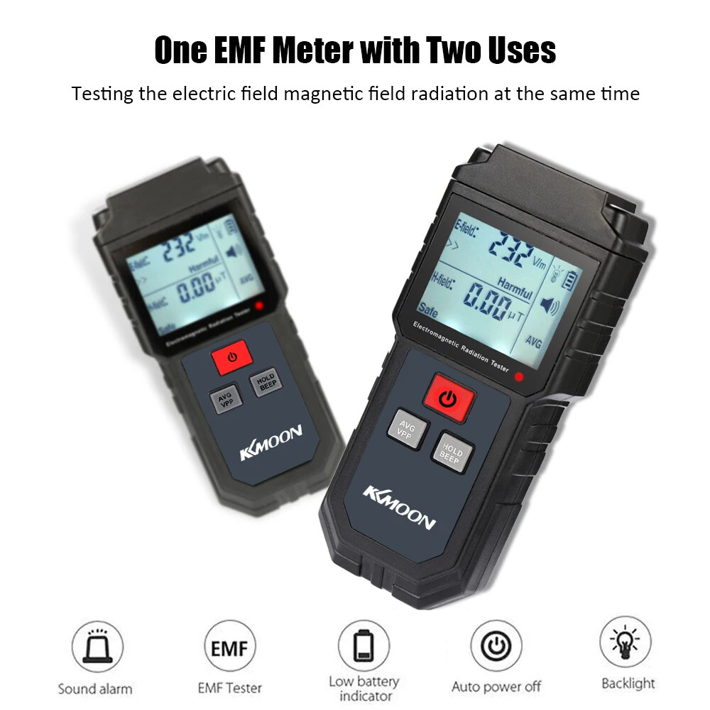 Electromagnetic Magnetic Field Dosimeter EMF Meter Nuclear Radiation Detector