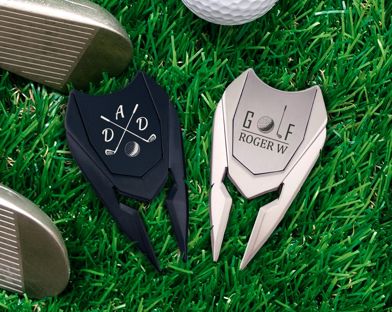 Custom Engraved Golf Divot Tool, Personalized Gift for Golfer