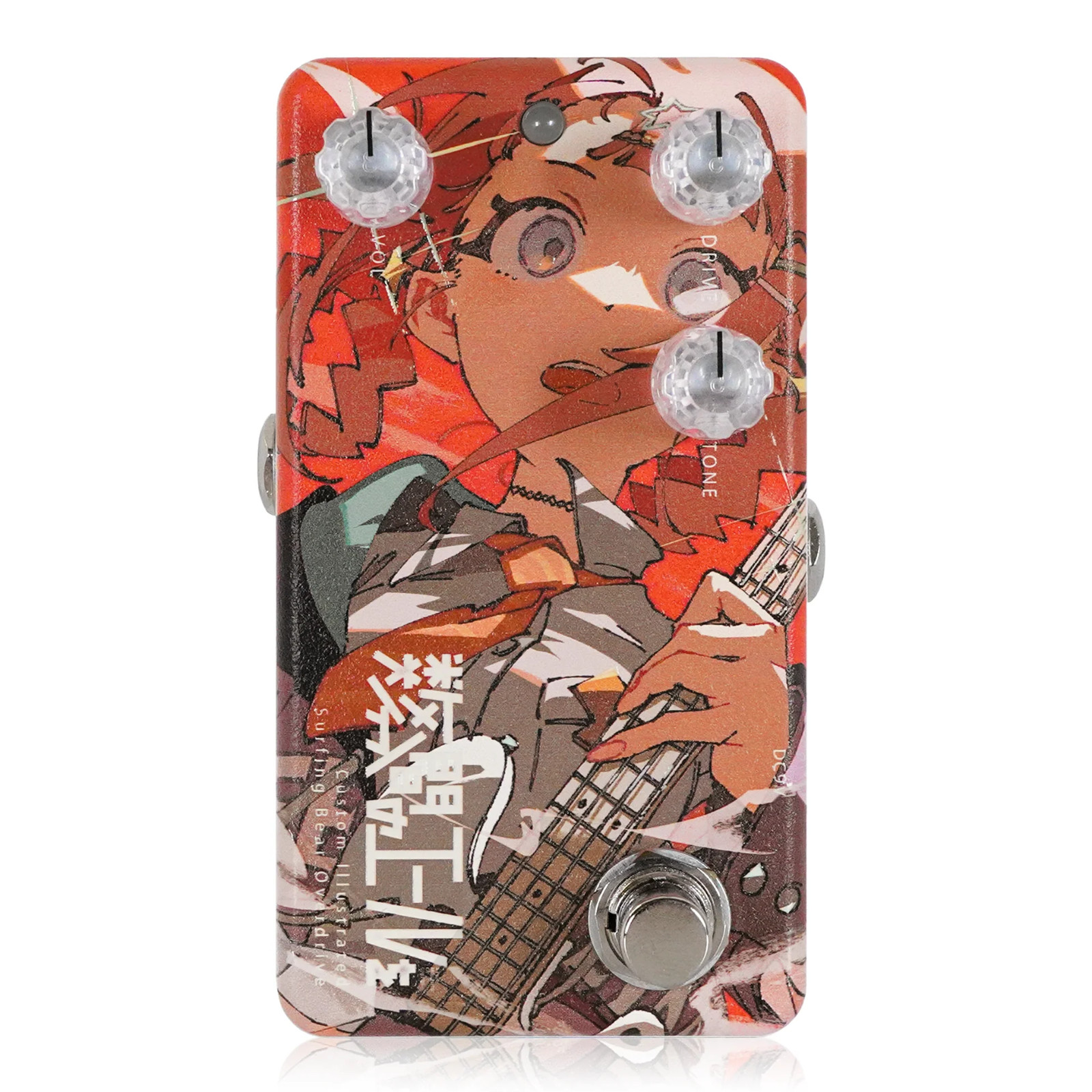 Animals Pedal Custom Illustrated Surfing Bear Overdrive Moemi Nakagawa #1