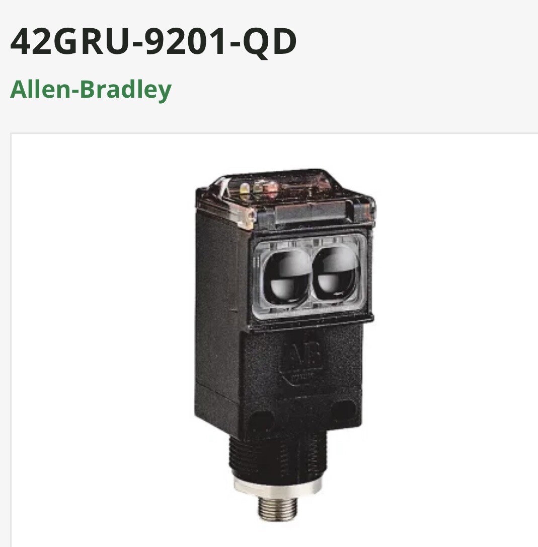 ⚡️Allen Bradley 42GRU-9201-QD SER. A 20-40VAC NSNP Photoelectric Sensor⚡️