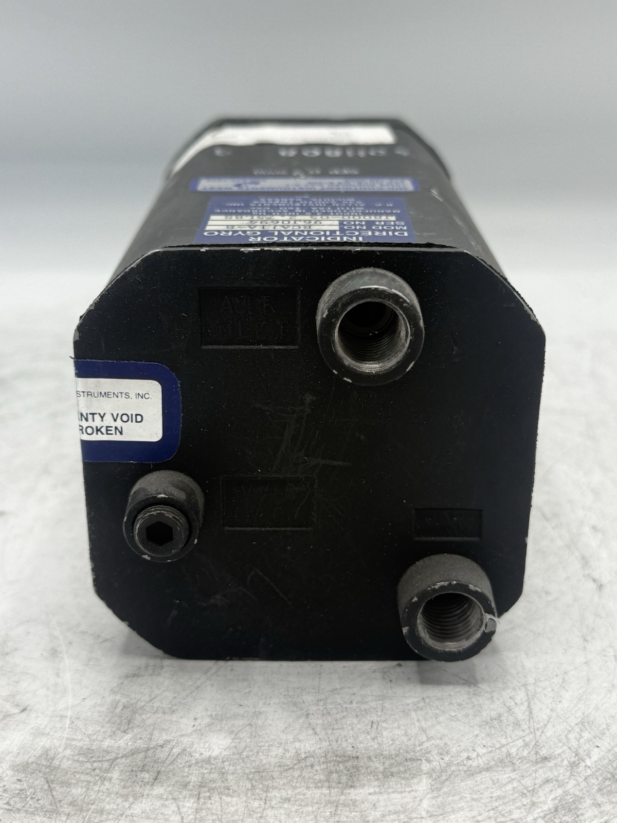 RC Allen Instruments Directional Gyro Indicator M/N: RCA11A-8 READ