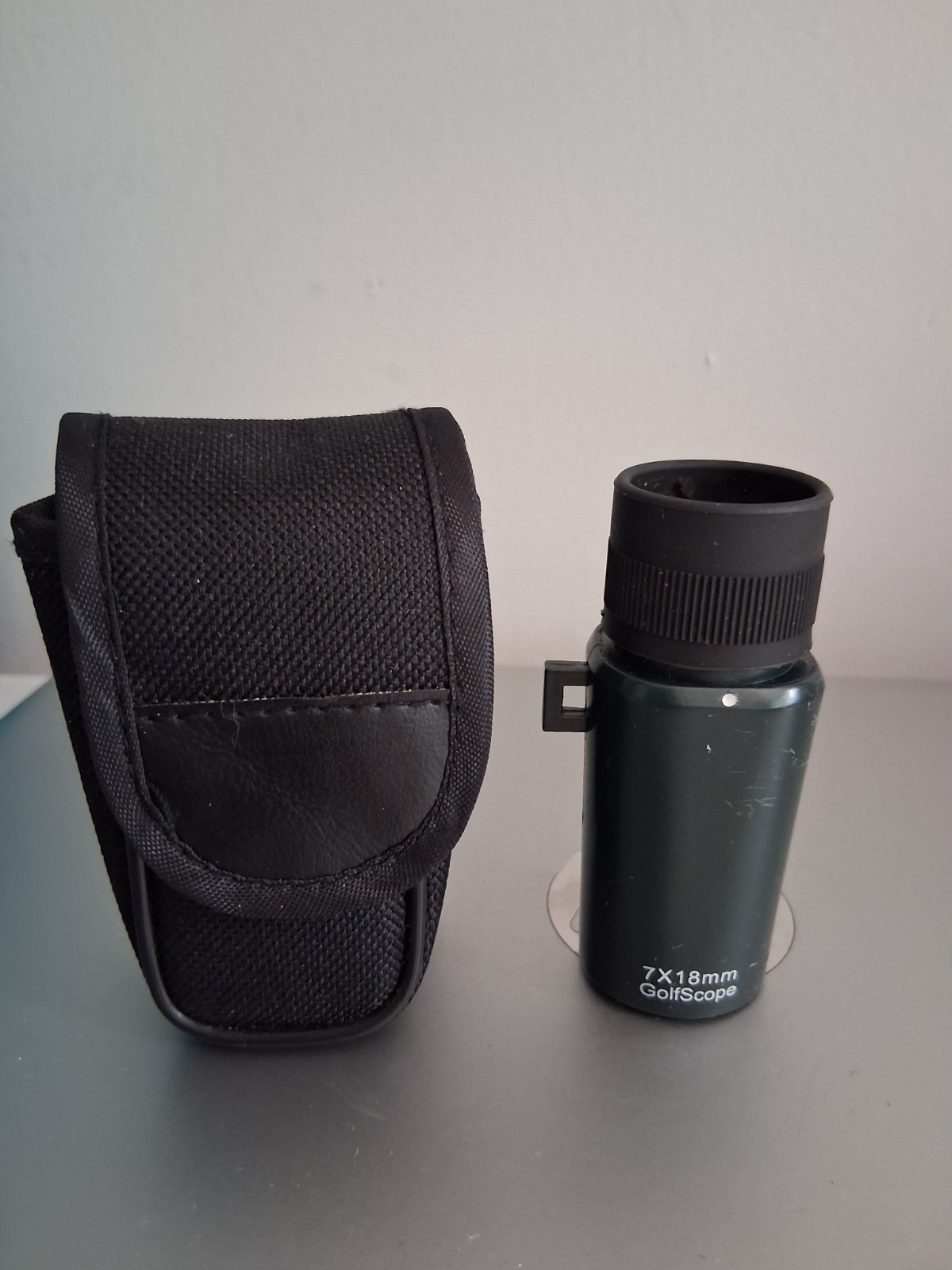 Golfscope7x18 mm compact monocular With Beltloop Case golf bird watching spying