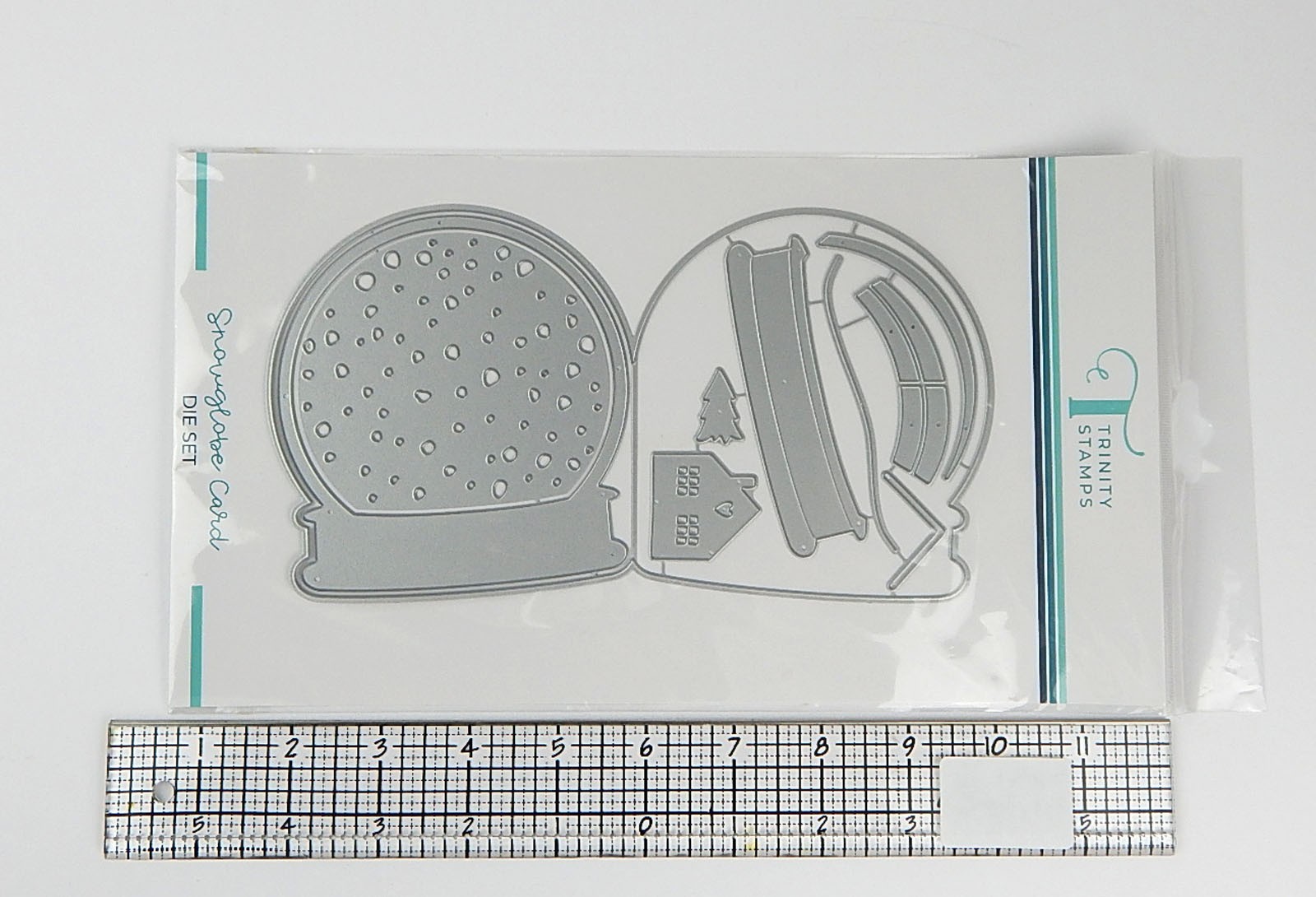 CRAFTERS! Trinity Stamps SNOWGLOBE CARD Set of Dies