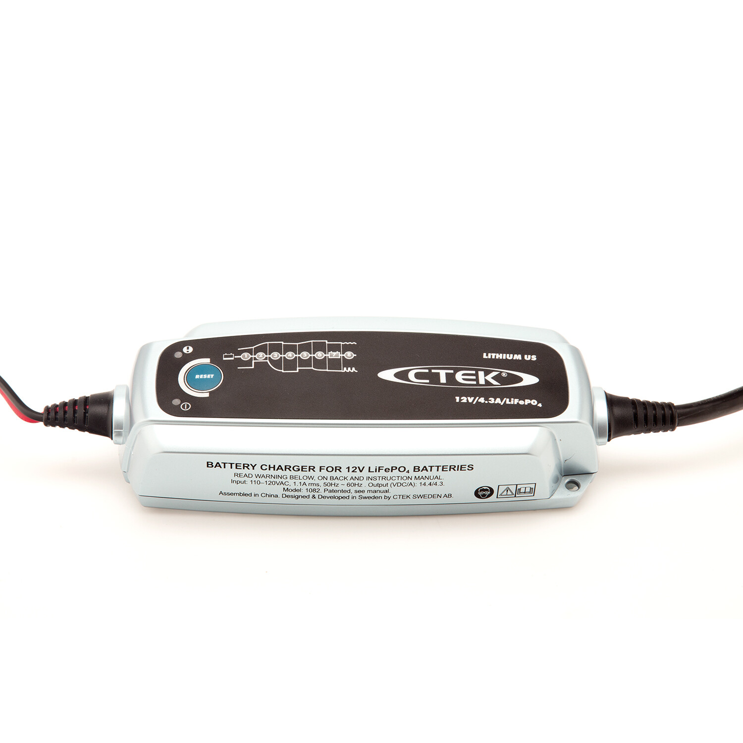 CTEK 56-926 LITHIUM US 12 Volt Fully Automatic LiFePO4 Battery Charger Open Box
