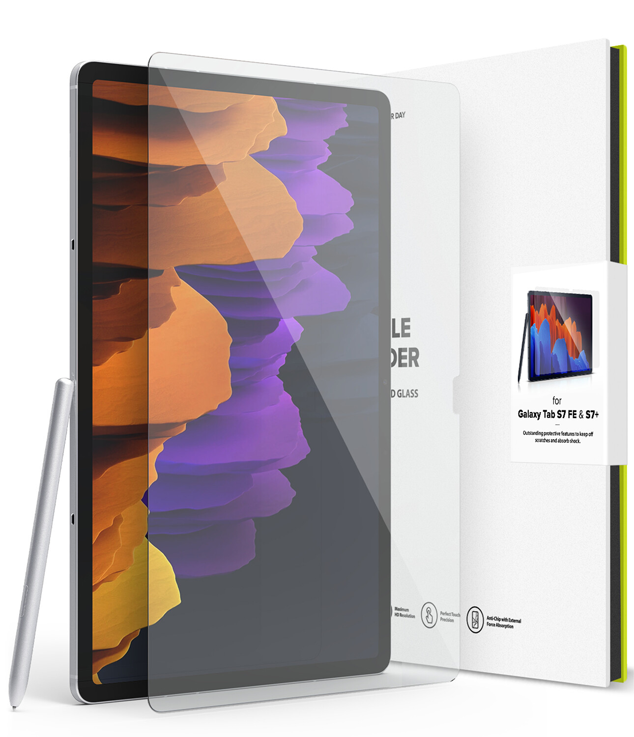 For Galaxy Tab S8 / S8 Plus / S7 / S7 Plus Screen Protector | Ringke [ID Glass]