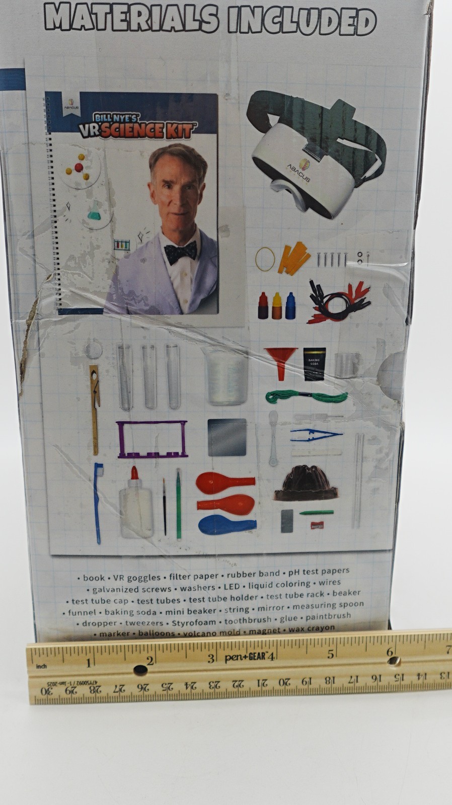 Abacus Bill Nye VR Science Kit Virtual Reality STEM Learning Set for Kids New