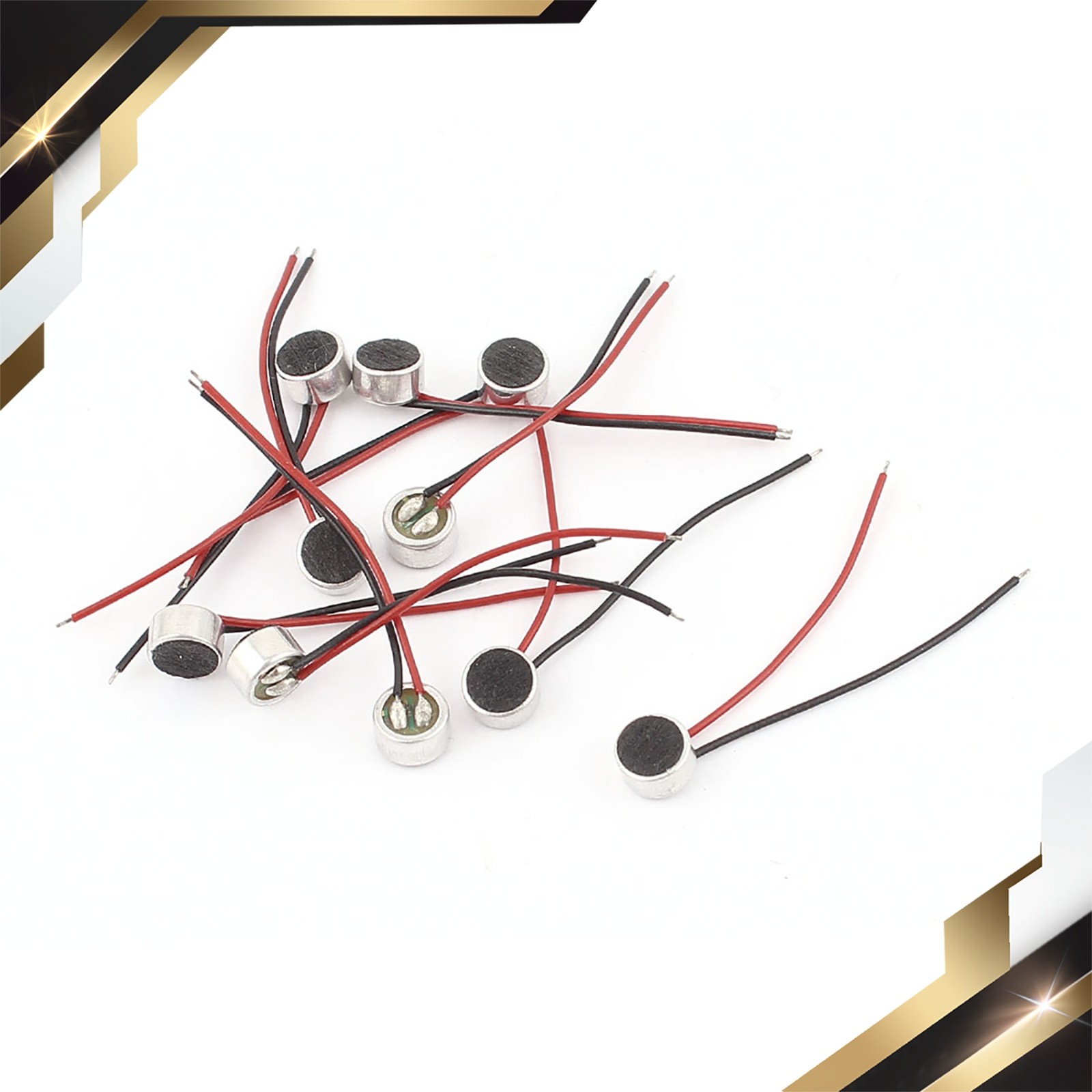 10pcs 6mm x 3.5mm Mini Electret Microphone Condenser Pickup