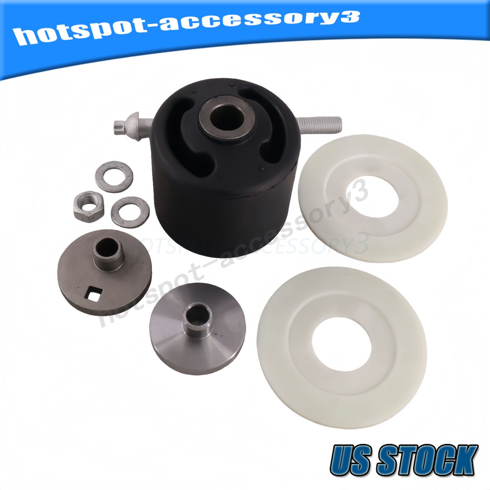 Fits For Hendrickson Quick Align Pivot Bushing Kit+Alignment Collars S-28654 US