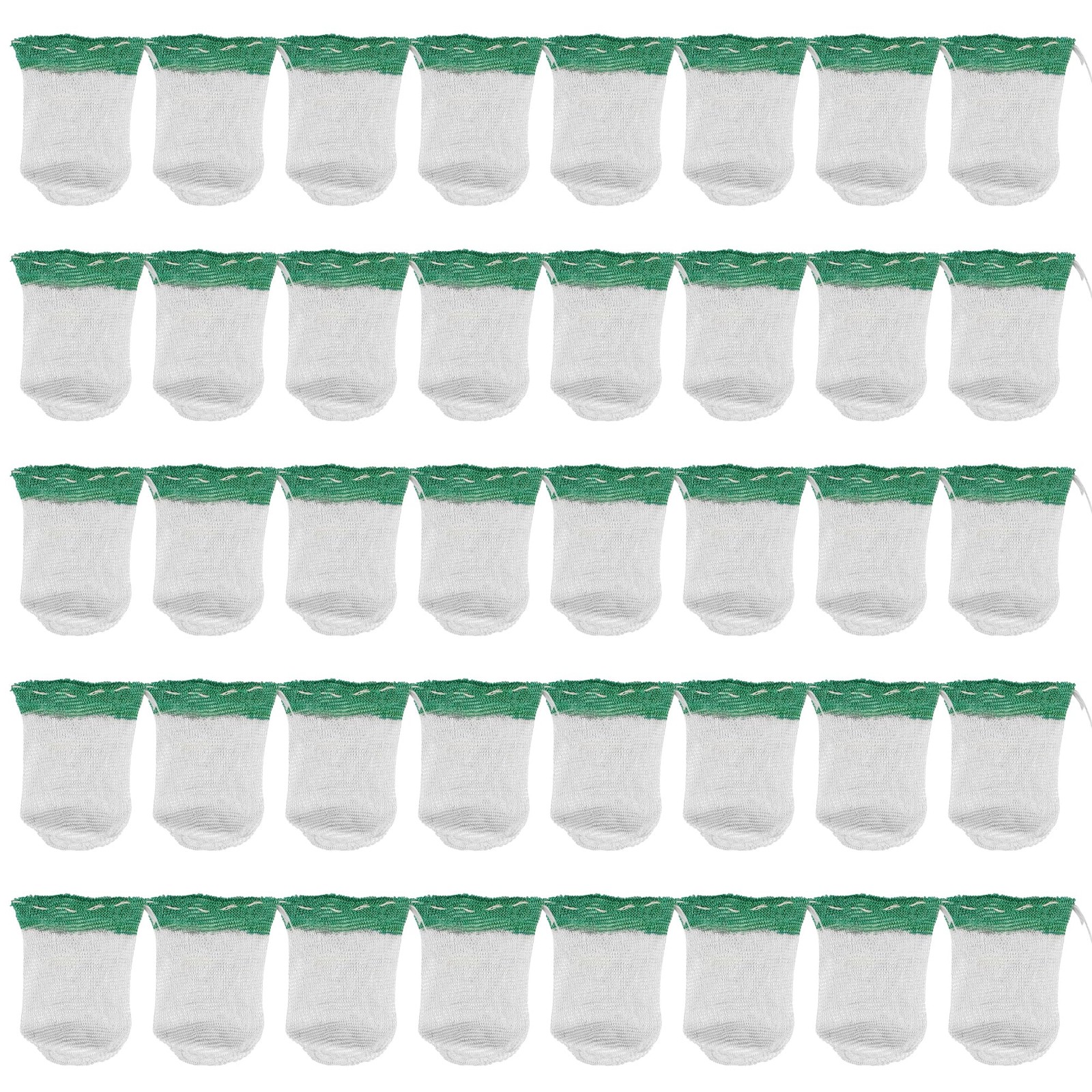FATCANMA 40-Pack Upgrade Camping Lantern 3.12in * 2.28", ‎‎White Green