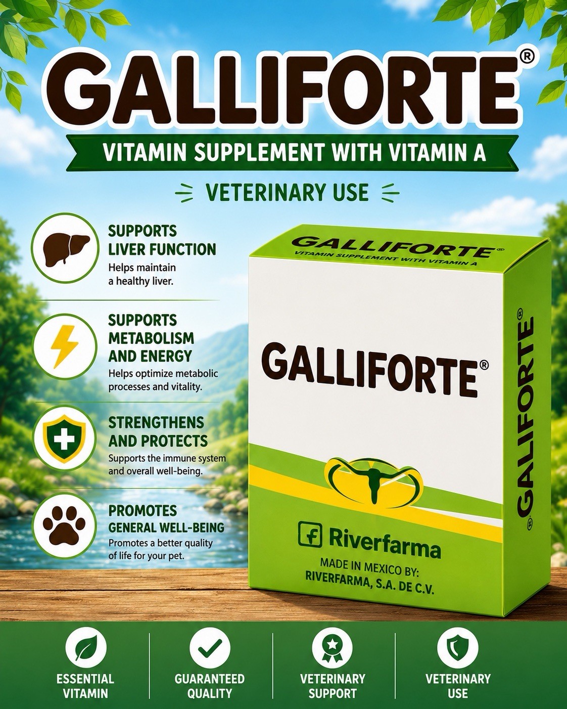Galliforte  100 Tablets Original