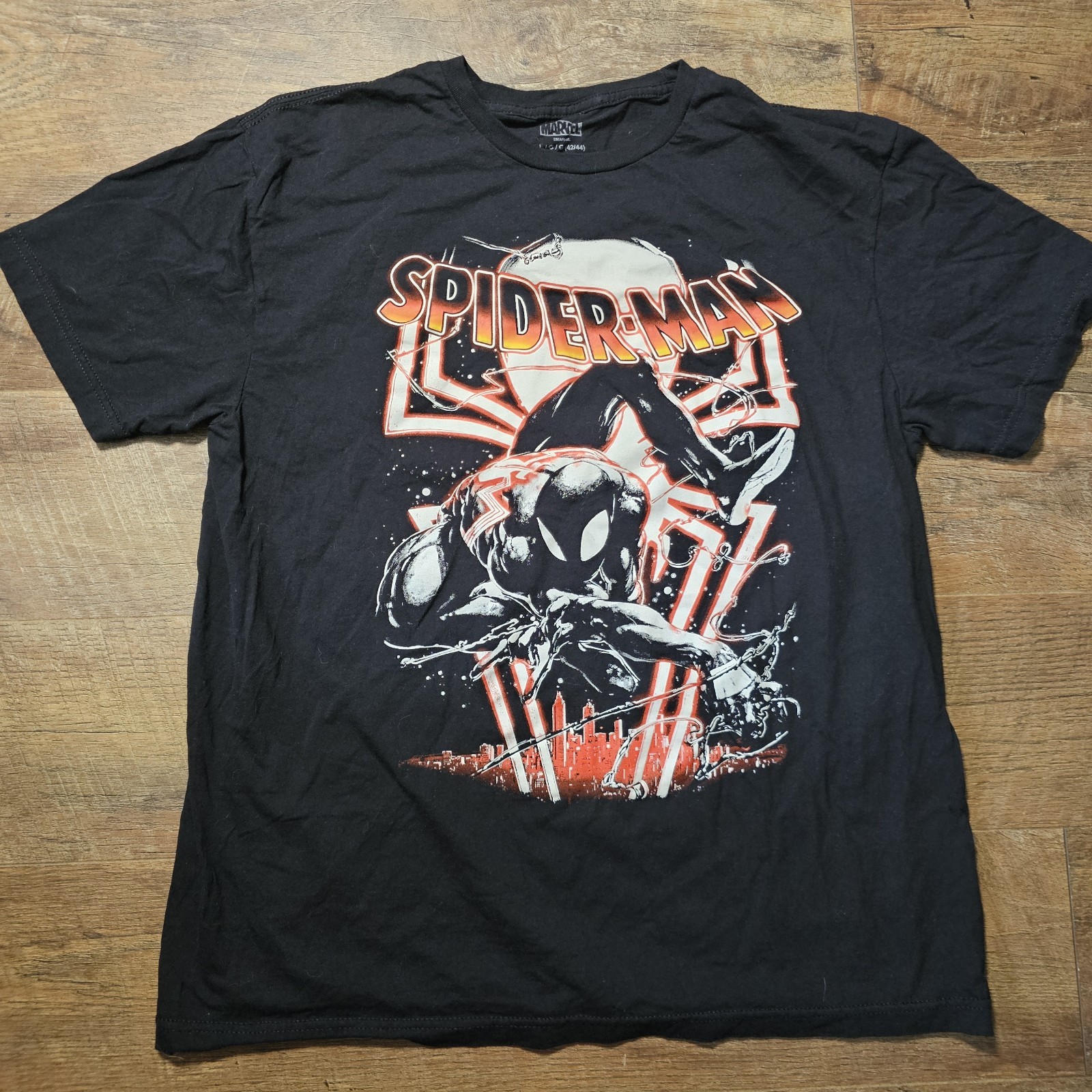 Marvel Spider-Man Symbiote Suit | Spiderman Venom Graphic T-Shirt Large