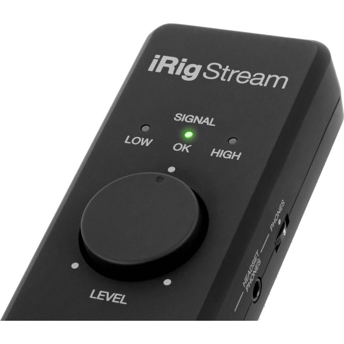 IK Multimedia iRig Stream stereo audio interface for iPhone, iPad, Mac, n.a.