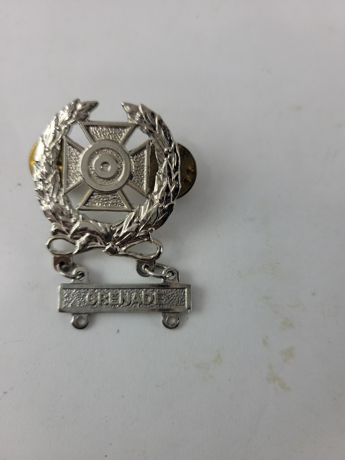 Expert Marksmanship Shooting Badge Mirror Finish Reg Size US Army.!