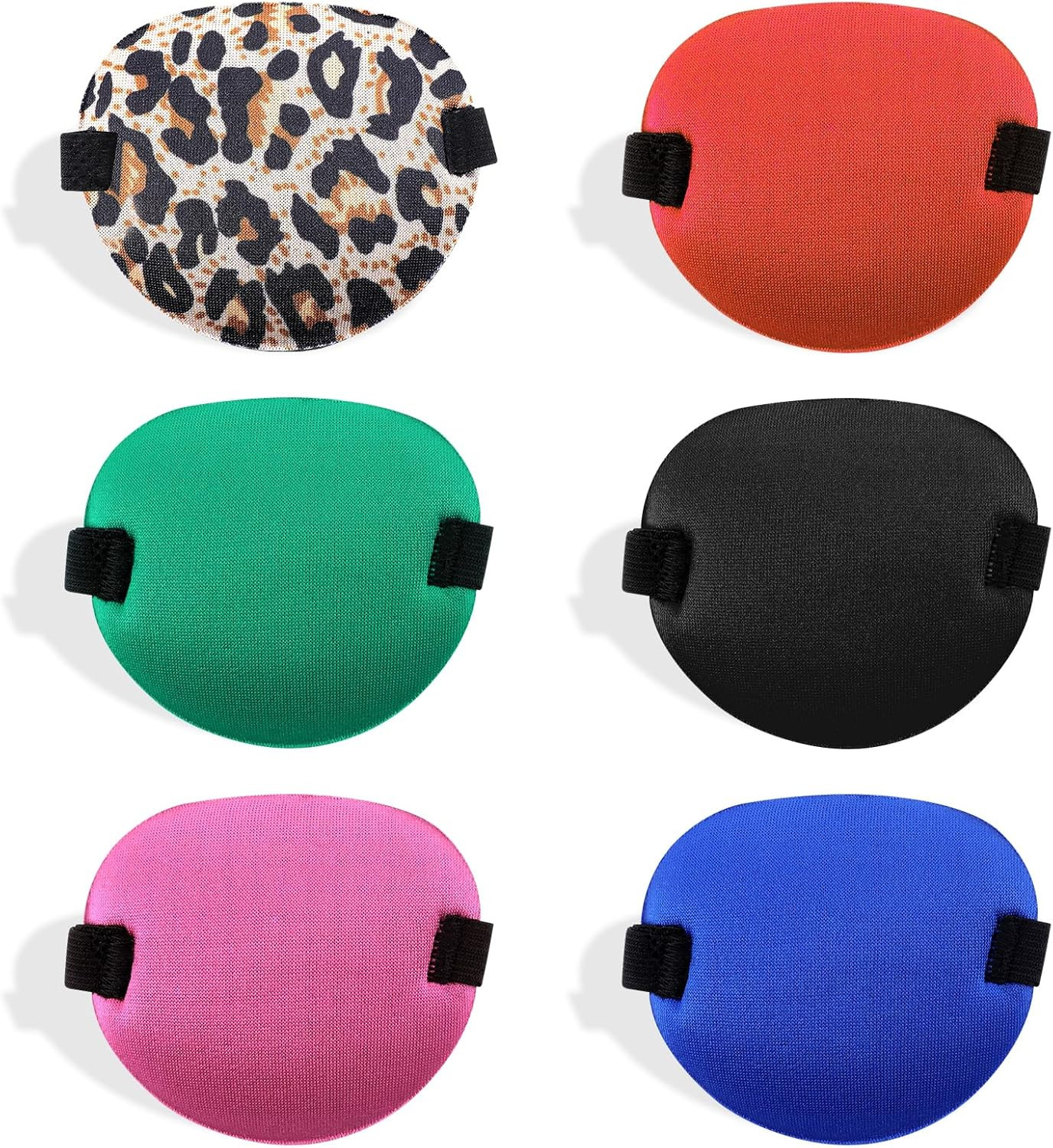 Eye Patch 6Pcs 3D Adjustable Eye Patches Medical Eye Patches for Right or Left E
