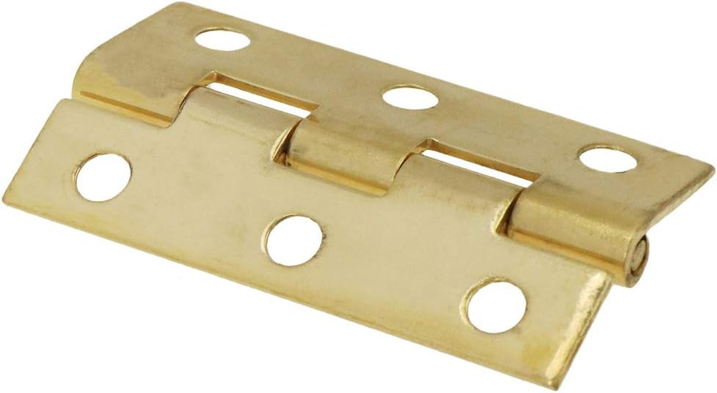 2Inch Pure Brass Hinges Butt Hinges for Furniture Cabinet Drawer Door 4Pcs