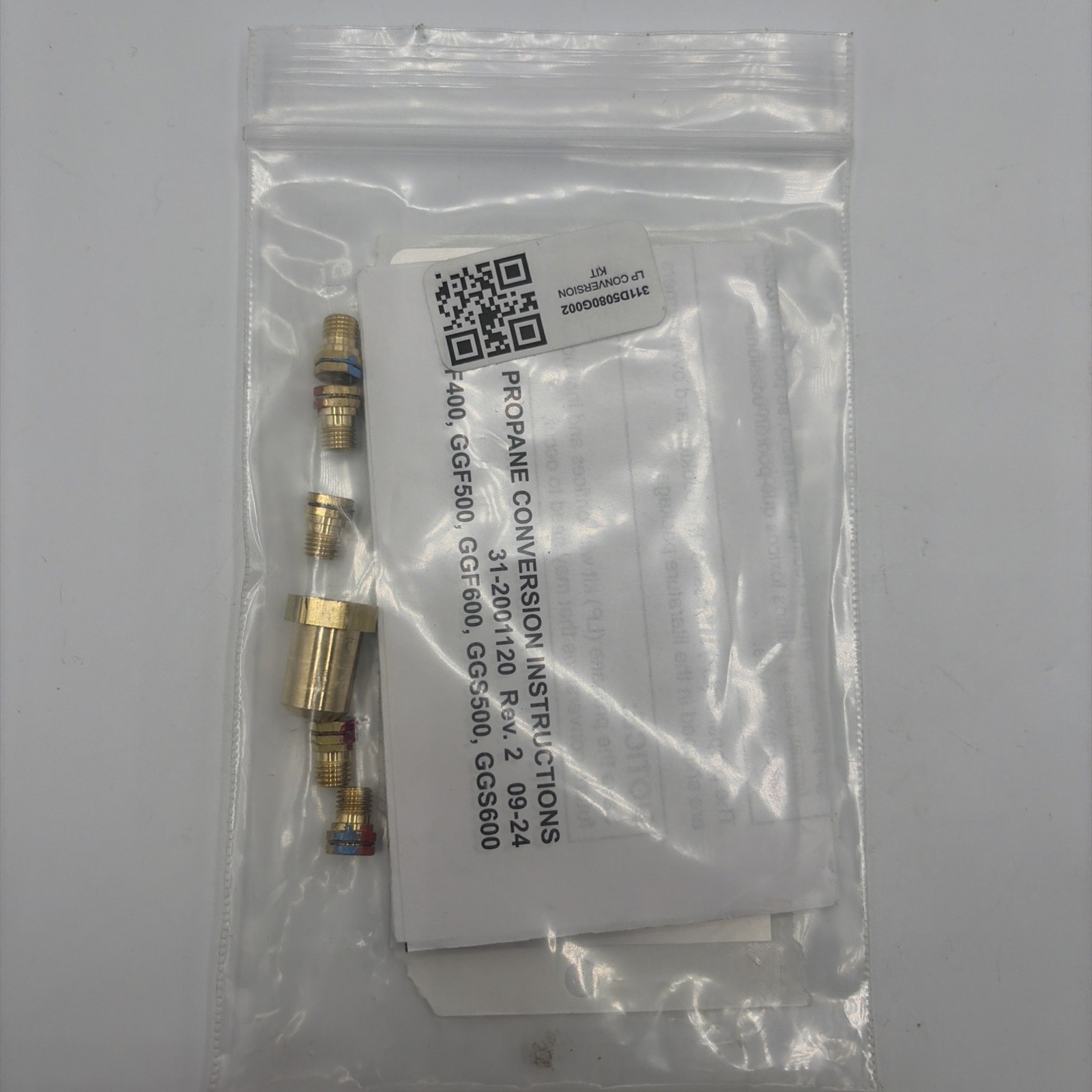 OEM GE Range LP Gas Conversion Kit 311D5080G002