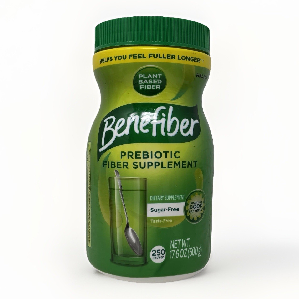 Benefiber Plant Based Fiber Supplement Powder Taste Free 17.6 oz 500g Exp 01/28
