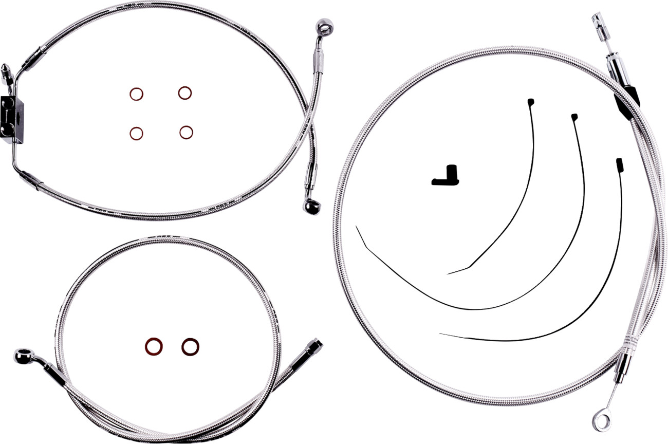 MAGNUM SHIELDING Sterling Chromite II® Designer Handlebar Installation Kit - 6"