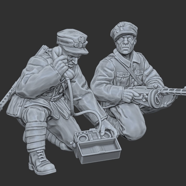 Polish People's Army_Just Some Miniatures_28MM 1/56_WWII_for Bolt Action