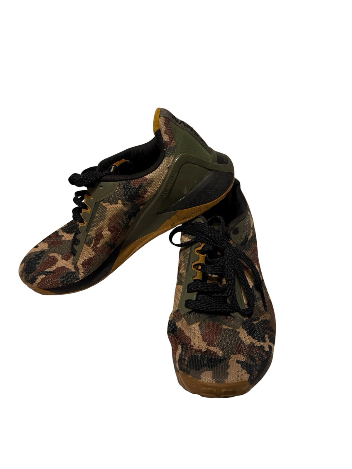 Reebok Nano X1 Men's Camouflage Running Shoes Breathable Mesh Rubber Sole sz 7