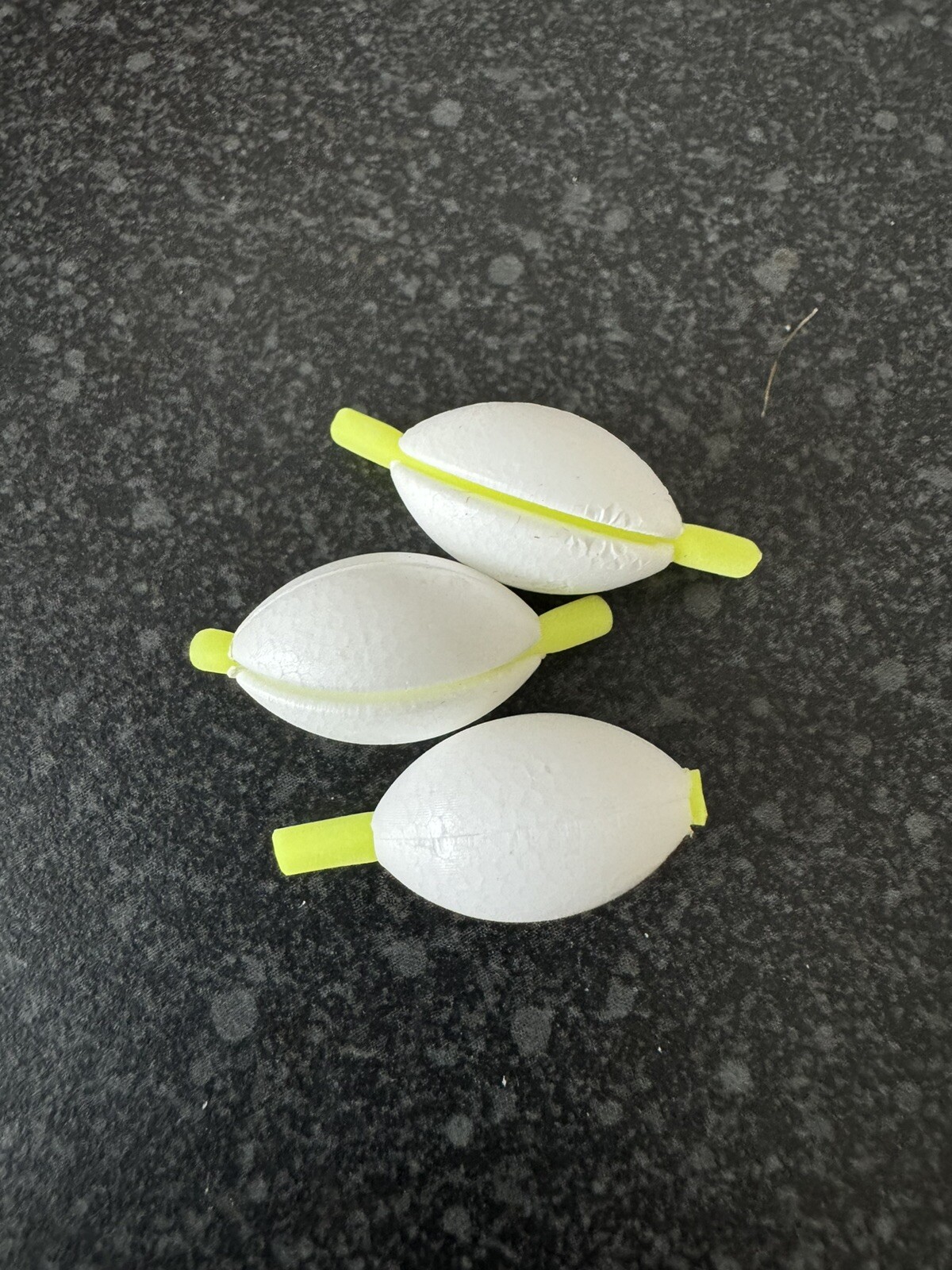 FLY FISHING SIGHT BOBBER STRIKE BOBBER BEADS GLOW WHITE EASY CHANGE MEDIUM SIZE