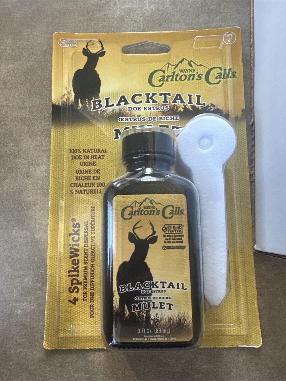 Blacktail Doe Estrus Hunting Scent Mulet Spike Wicks Carlton Calls Lot Of 5 New