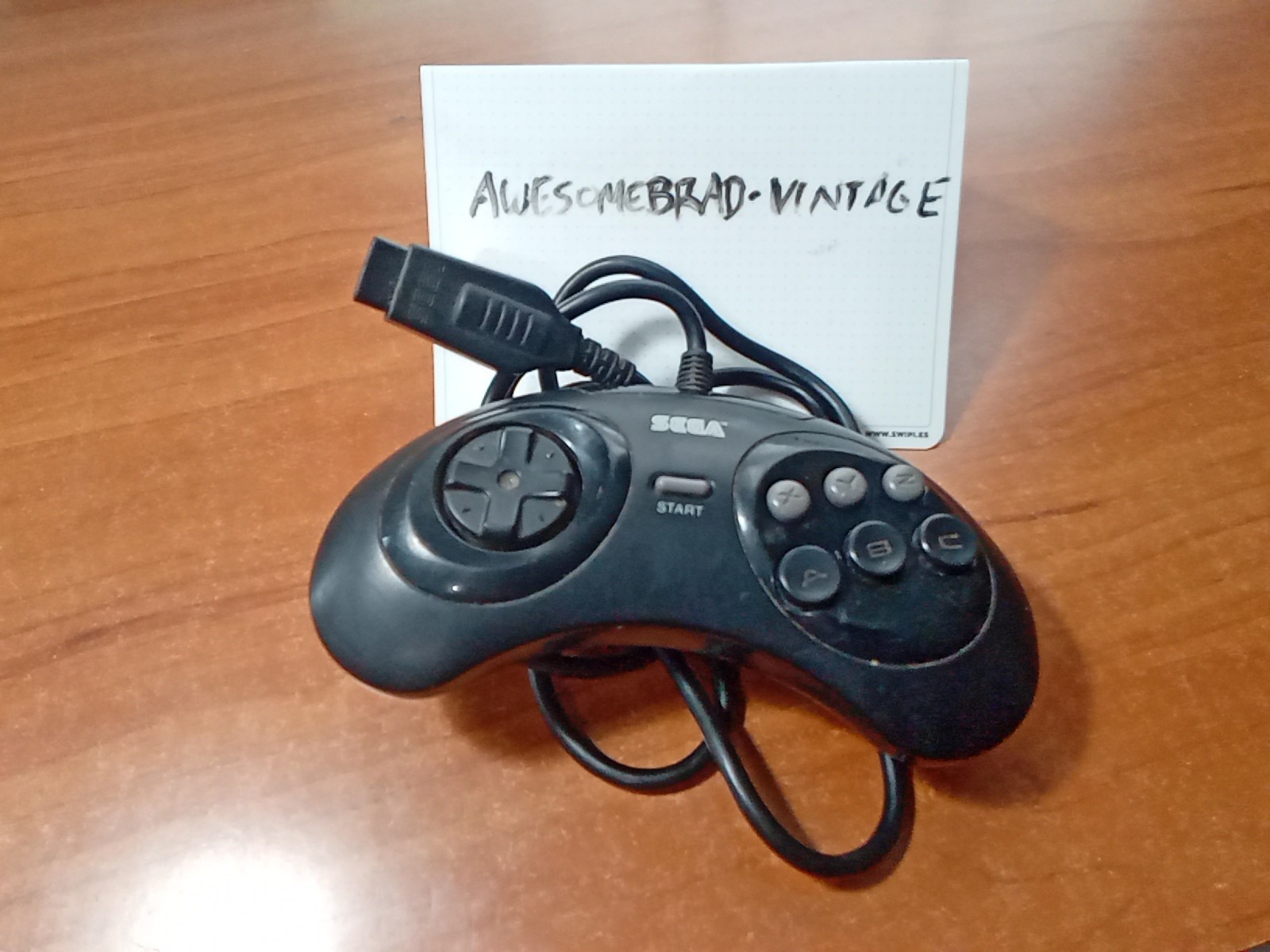 OEM Sega Genesis 6-Button Controller MK-1653 *TESTED*