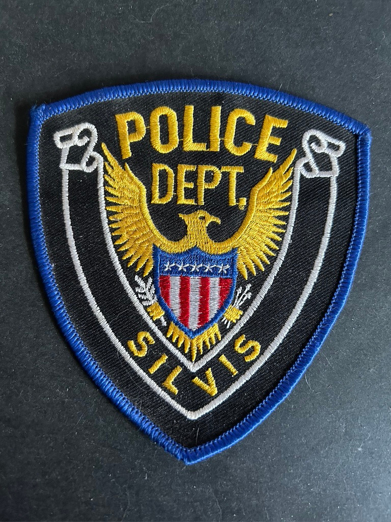 Illinois IL SILVIS POLICE Patch Vintage SHERIFF  Shoulder Hat