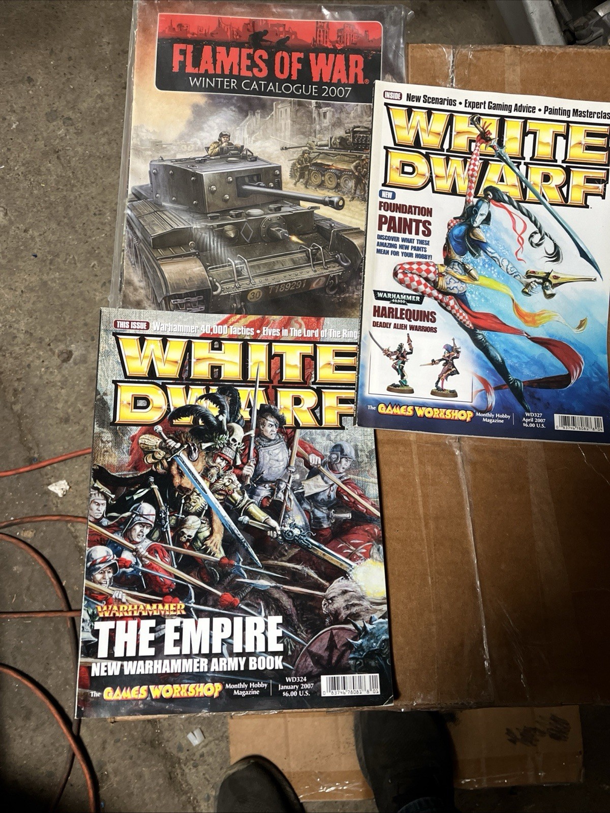 White Dwarf Magazine ( 324. 327 ) 2007 Plus Flames Of War