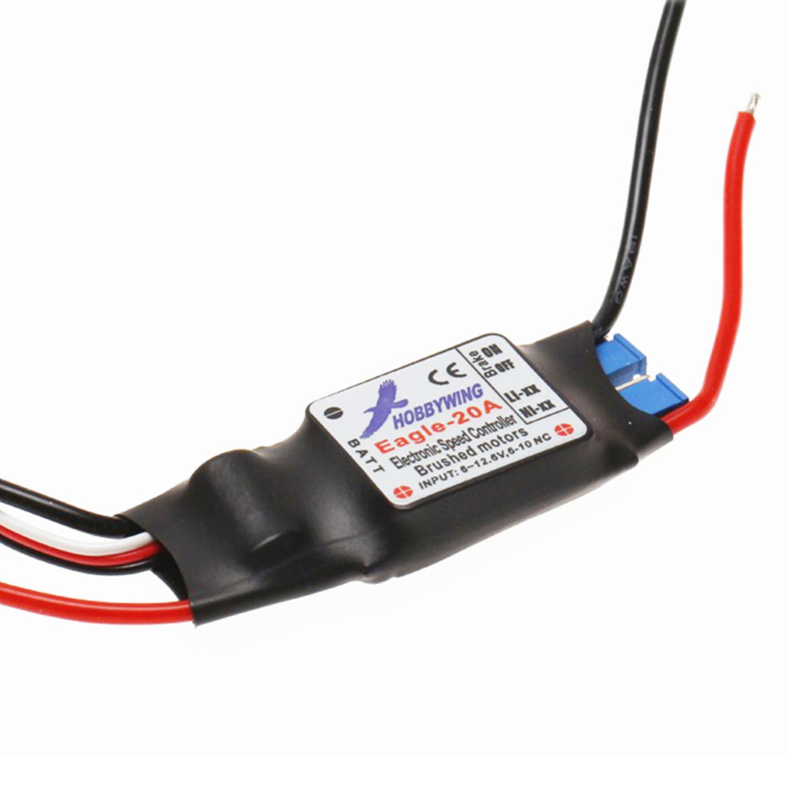 20A RC Airplane Model Speed Controller ESC Brushed Motor For Hobbywing Eagle