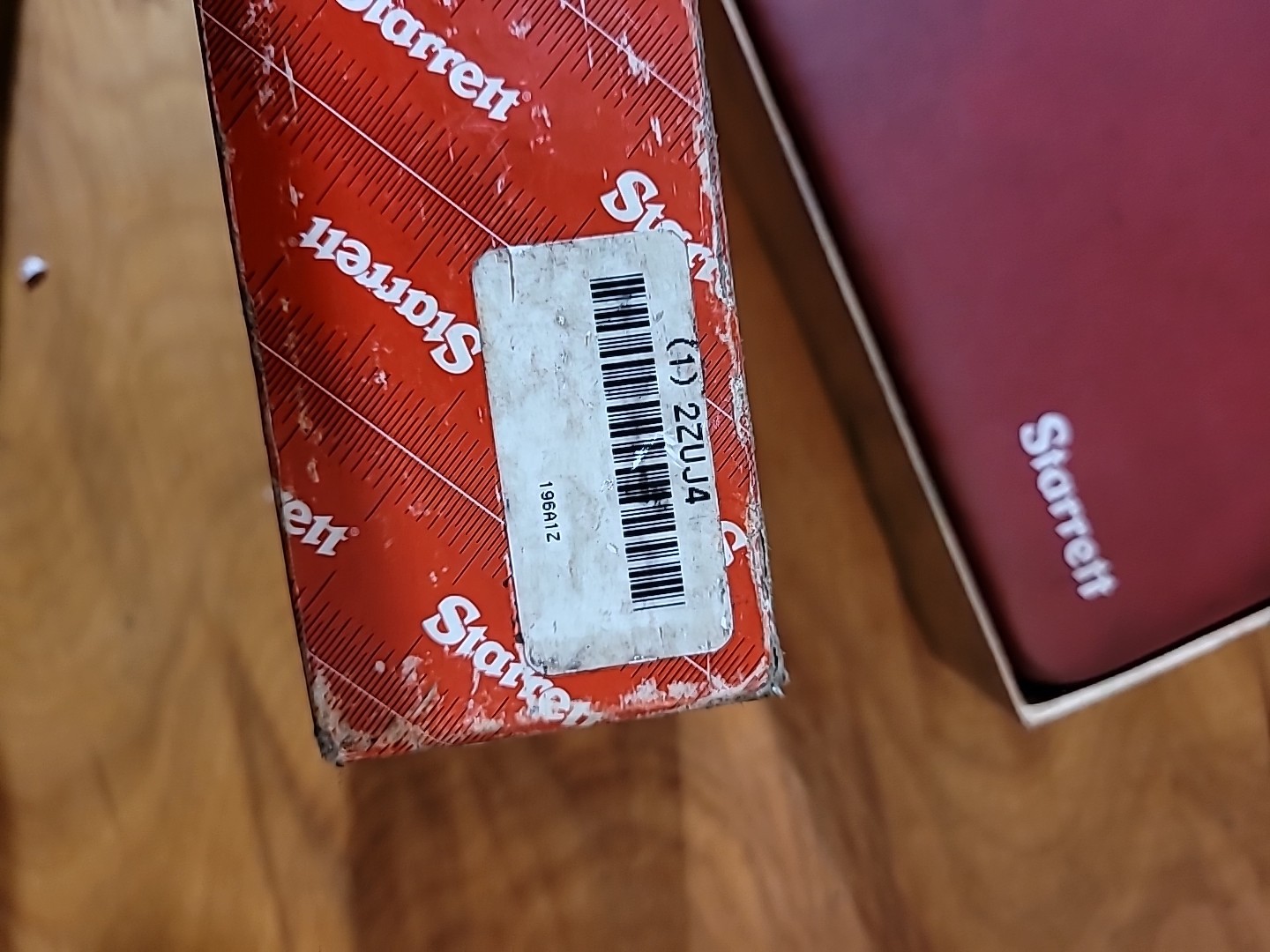 Starrett 196A1Z Dial Test Indicator W/ Case & Original Box