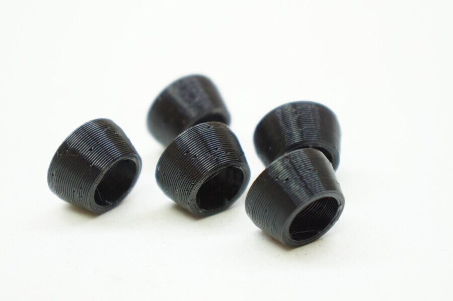 Replacement Rubber Glides Feet Pads for Ikea Gilbert Chair (Rubberized, 5-Pack)